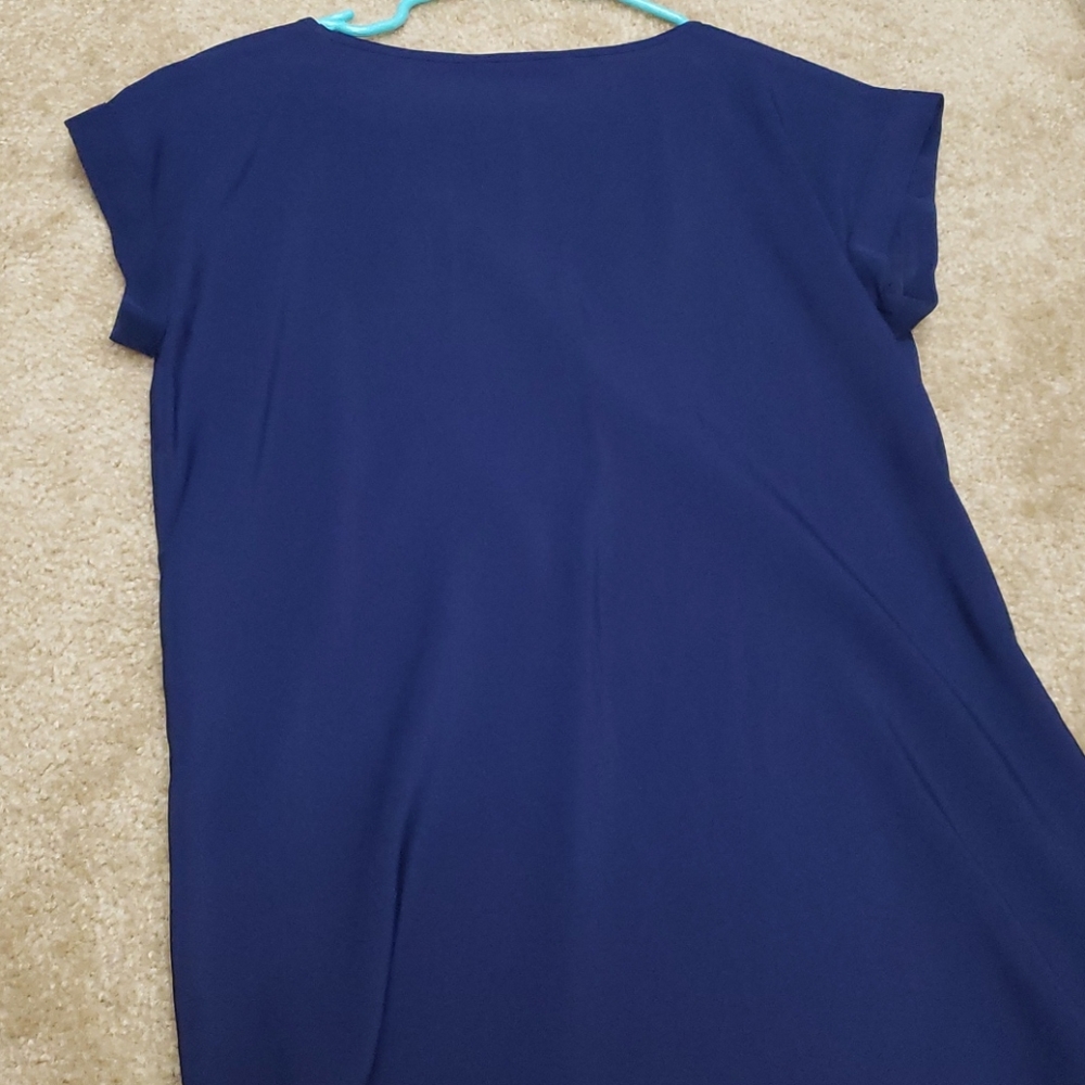 Express Blue Blouse - Picture 5 of 5